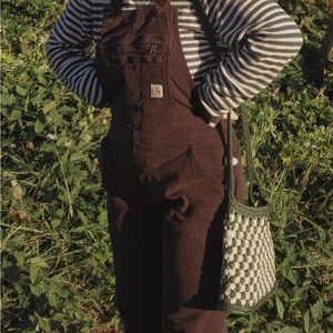 Carhartt Overalls Dark Brown